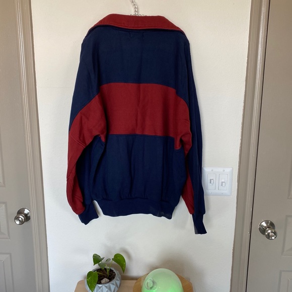 Large Haband grandpa color blocking sweatshirt - Picture 5 of 7